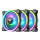THERMALTAKE Ring Trio 14 LED RGB Plus TT Premium (3x140mm, 500-1400RPM) CL-F077-PL14SW-A - 597786 - zdjęcie